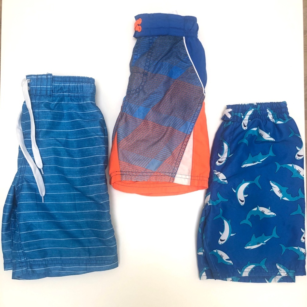 3 pairs of Boys Swim Shorts size 4